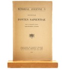 Abdurrahman Badawi / AVICENNAE FONTES SAPIENTIAE Memorial Avicenne V Elements
