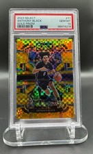 2023 Panini Select Anthony Black #71 GOLD Prizm RC #/10 PSA 10 Orlando Magic