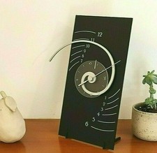 Einzigartige Schreibtisch-/Wand-Spiraluhr, Alpha, mathematisch,...