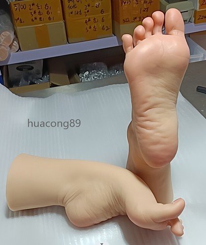 NEW Platinum Silicone Female Vein HUGE FEET Mannequin/Joint Arbitrary Bendable - 第 1/17 張圖片