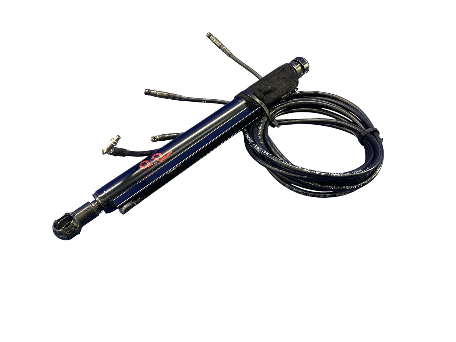 2006-2013 BENTLEY CONTINENTAL GTC REAR RH HYDRAULIC LIFT CYLINDER SHOCK /CABLE