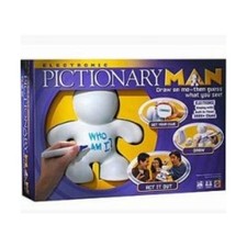 Mattel Boardgame Electronic Pictionary Man Box Fair/EX