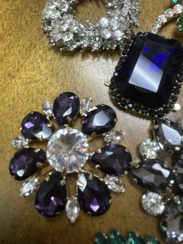 Lote de 9 Apliques Coser Perla Imitación Diamantes de Imitación Juego de 9 Puntas. Alta calidad. Foto 4 de 4