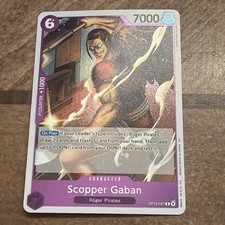 Scopper Gaban OP13-067 Carrying On His Will Foil