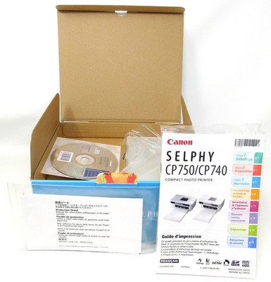 Canon Selphy Printer CP740 Digital Photo Inkjet Compact Prints Photos Japan    u