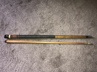 SHARK Two-Piece Billiards Pool Cue Stick 19 oz.