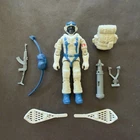 1985 HASBRO GI JOE COBRA SNOW SERPENT v1 FIGURE 100% COMPLETE TIGHT WHITE NM++
