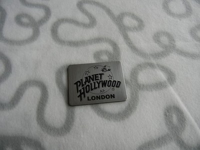 Planet Hollywood Magnet London,Selten,Sylvester Stallone,Bruce Willis,Kult Resta