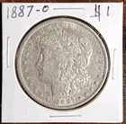 1887-O Morgan Dollar $1 90% Silver Circulated US Coin
