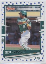 2020 Panini Donruss Independence Day Khris Davis #88 xq3