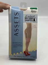Assets by Sara Blakely Spanx Hi-Waist Mid-Thigh Shaper Womens 3 Waist Control