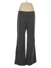 AB Studio Women Gray Dress Pants 10