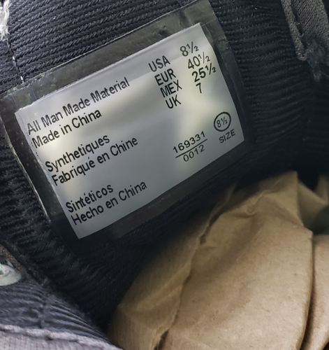 Kangaroos Schuhe Damengröße 8,5 grau & türkis mit Tasche Beutel Schuhe Sneaker - Bild 9 von 10