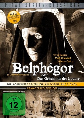 Belphegor Remastered Edition Die komplette 13 teilige Kult Serie 2 DVDs