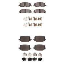 For Ford Explorer 20-25 R1 Concepts Optimum OEp Front & Rear Brake Pad Set