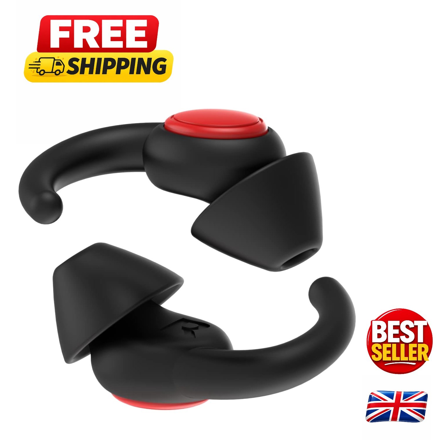 Concert Ear Plugs - Reusable Noise Reduction for Music Events & Festivals