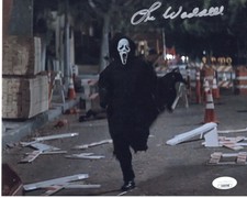 Lee Waddell signed 8x10 Photo Ghostface Scream 2 JSA Authentication