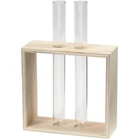 Creativ Company - Houten Rek Met Reageerbuizen 3Dlg. Neu