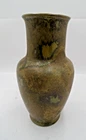 Vintage Red Wing Pottery Nokomis Glazed Vase 8 1/2" Tall Bottom Marked #195