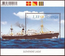 Slovenia 2015 ☀ Ships - Oversea good transporter Rog MSS  ☀ MNH**