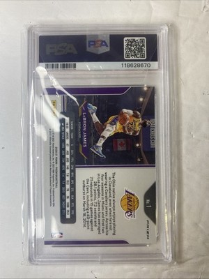 2020-21 Panini Prizm - LeBron James #1 Red White & Blue Prizm Kobe