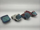 Lot Of 4 Hot Wheels Redline The Heavyweights Truck Cab - 1969 Vintage