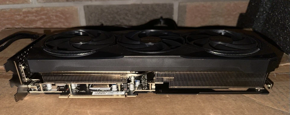 PNY NVIDIA GeForce RTX 5080 16GB GDDR7 Graphics Card, 3 Cooling Fan - Used - Image 3 of 4