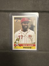 2025 Topps Heritage Baseball Rece Hinds #211 Rookie Cincinnati Reds RC