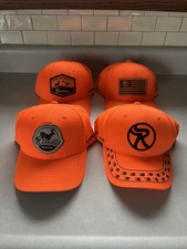 Nwt Runnings Blaze Orange Hunting Hat Cap Sna...