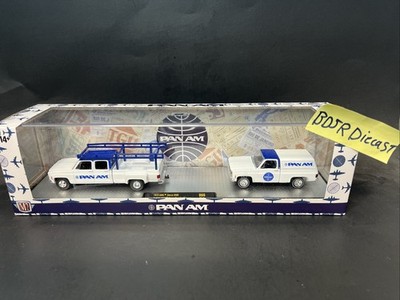 M2 Machines Auto Haulers Pan Am 1973 GMC Sierra 3500 & 1975 GMC Sierra Grande 15