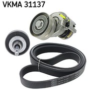 SKF Vkma 31137 Keilrippenriemensatz FüR Seat,Skoda,Vw