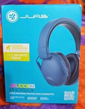 JLab JBuddies Protect Kids Ear Protection Ear Covers - Navy