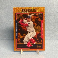 2025 Topps Archives / Alex Bregman #214 Orange Foil 13/15