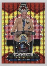 2024 Panini Mosaic Choice Fusion Red & Yellow Prizm 25/80 Bill Parcells HOF rf2