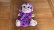 Pink And Purple Stuffed Monkey Plush READ Description