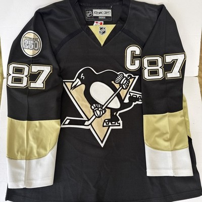 NHL PITTSBURGH PENGUINS SIDNEY CROSBY #87 ICE HOCKEY REEBOK L(48