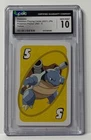 Blastoise Pokemon Playing Cards 2021 Pokemon Pocket UNO 5 Yellow CGC 10 Gem Mint