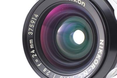 VTG Non-Ai [Near MINT] Nikon Nikkor-N.C Auto 24mm f/2.8 MF Wide