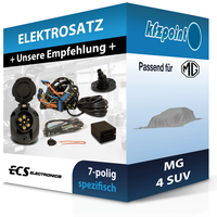ECS E-Satz 7Polig Fahrzeugspezifisch Passend für MG 4 SUV Elektrosatz