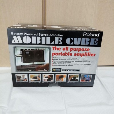 Roland MB-CUBE Mobile Cube Battery Stereo Mobile Amplifier Electric Guitar