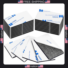 60pcs 3mm double sided adhesive pads black foam wall sticky tape for hanging