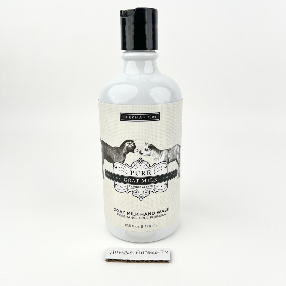 Beekman 1802 Fragrance Free Goat Milk Hand Soap 12.5 oz
