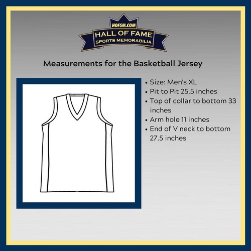 Facsimile Autographed Bill Russell Boston White Reprint Jersey Size Men's XL - Picture 4 of 4