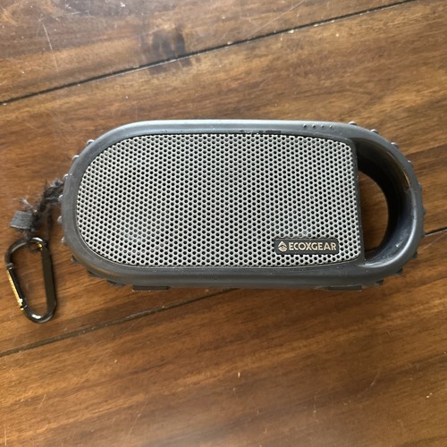 ECOXGEAR Rugged and Waterproof Wireless Bluetooth Speaker Black Chargeable - Picture 1 of 12
