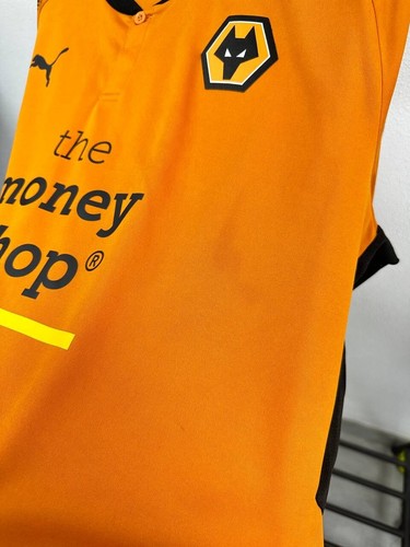 Wolverhampton Wanderers 2017-2018 Home Jersey Puma Shirt size XXL - Picture 6 of 13