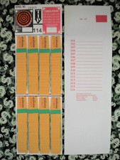  1 Each  120 TER-8 REGULAR "NOT Sure" TIP BOARD 101-116 Pull Tab Jar Tickets