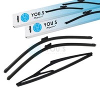 You.S Scheibenwischer SET Vorne + Hinten FüR Mercedes E-KLASSE T-Model (S212)
