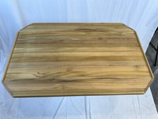 Boat Rectangular Teak Table Top 18.9x30.3 Inc...
