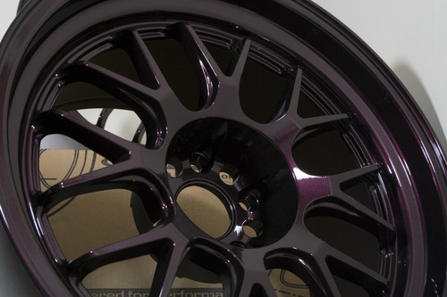 Custom Painted Rota MXR 18" alloys Nissan S14 Mazda Mitsubishi EVO 5x114 Drift - Picture 9 of 12