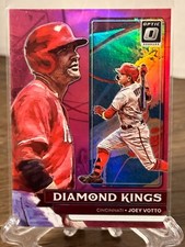 JOEY VOTTO CINCINNATI REDS 2022 OPTIC DIAMOND KINGS PRIZM CARD #23